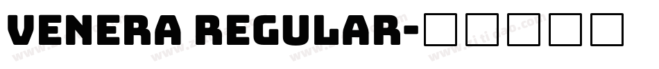 Venera Regular字体转换